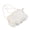 White Pearl chain, variant on Fashion Feather Handbag Women's Evening Clutch Bag Pearl Chain Shoulder Bag Luxury Women Bags Design Party Purse Gift