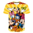 thumbnail image 1 of Summer Kids Mickey Mouse T-Shirts Fashion Boys Girls Tees Tops Children Disney Short Sleeves Cartoon Casual T Shirts 4-14 Years3T Gao Jinjia LED, 1 of 2