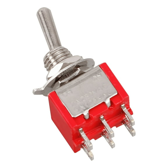 Car Toggle Switch 6 Pin 2 Position Electronic Device Vehicle Rocker Switch