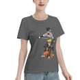 thumbnail image 2 of Women's Basic Short Sleeve T-Shirt Naruto Naruto Sasuke, 2 of 6