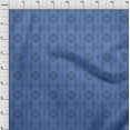 thumbnail image 4 of oneOone Cotton Poplin Blue Fabric Moire Craft Projects Decor Fabric Printed By The Yard 56 Inch Wide, 4 of 4