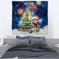 thumbnail image 3 of Merry Christmas and Happy New Year Santa Scottish Fold Holiday Xmas Winter 2025 Tapestry Cat Lover Kitten Owner Gifts Wall Hanging Backdrop Home Decor - 00024, 3 of 5