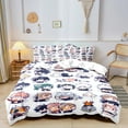 thumbnail image 3 of Anime Jujutsu Kaisen Duvet Cover Bedding Set,3D Anime Soft Comfortable Quilt Cover Twin Full Queen King Size with Pillowcases (Color 1, Twin), 3 of 7