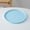 Round Circle Pattern Placemat (Blue), variant on 2 Pack Silicone Pet Food Mats, Non-Slip Waterproof Placemat for Dog and Cat Feeding Bowls, Prevents Food & Water Overflow, 7" x 7"