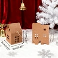 thumbnail image 2 of 30 Pcs Kraft Paper House Shaped Candy Boxes 3.15x3.15x2.95 Inch, Baby Shower Wedding Christmas Gift & Favor Boxes for Party Treats, Decorations, 2 of 5