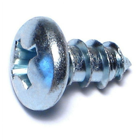 1/4" x 1/2" Zinc Phillips Pan Head Sheet Metal Screws SMSPS-541 (55 pcs.)