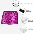 thumbnail image 7 of Pink Leopard Boxer Shorts For Men 3D Printed Male Animal Print Underwear Panties Briefs Stretch Underpants, 7 of 7