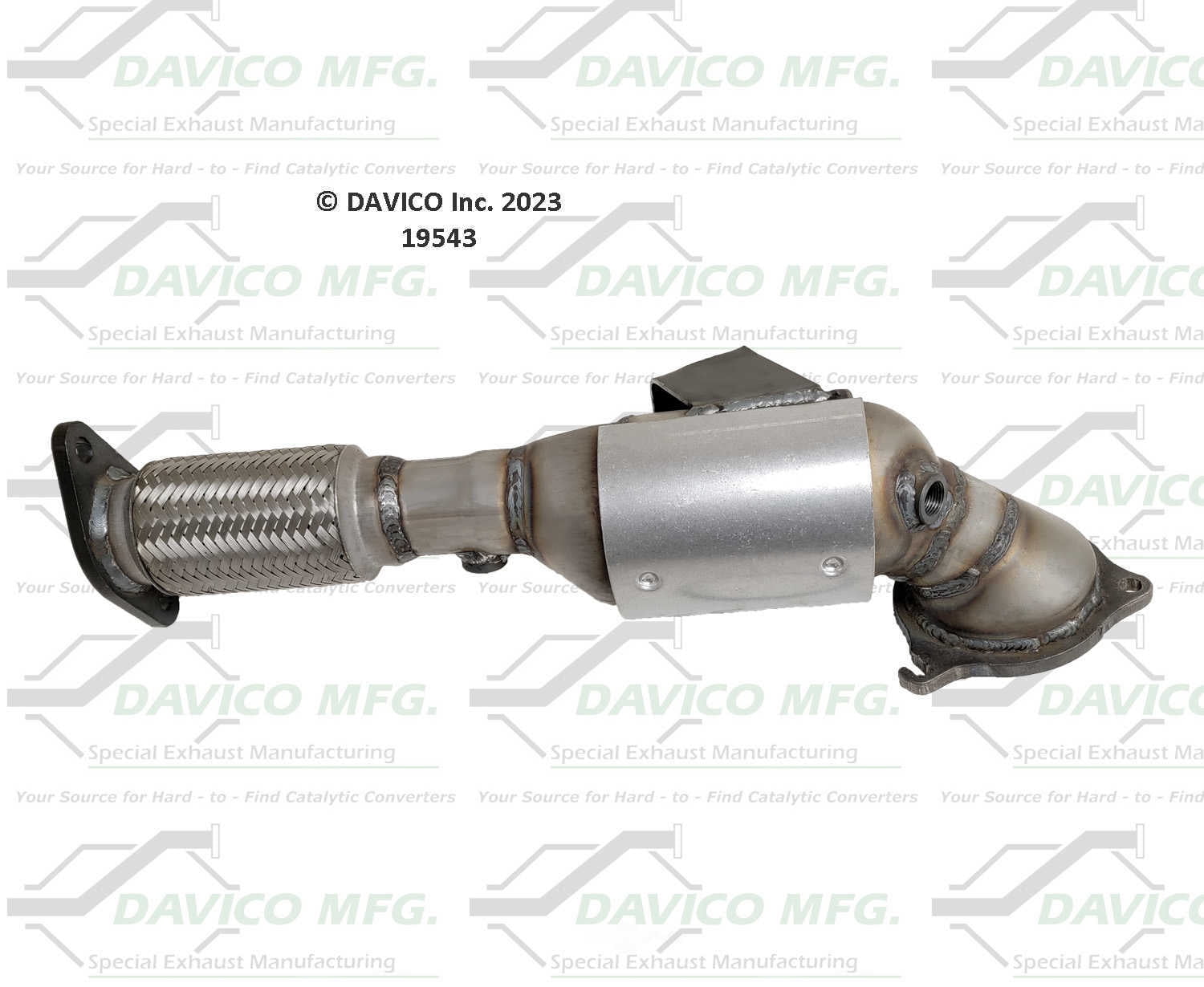 Davico Mfg 19543 Direct-Fit Catalytic Converter