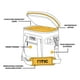 thumbnail image 5 of Bolsa térmica RTIC Soft Cooler de 20 latas con aislamiento a prueba de fugas, 5 of 7