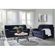 Signature Design by Ashley Furniture SimpleJoy Navy Loveseat