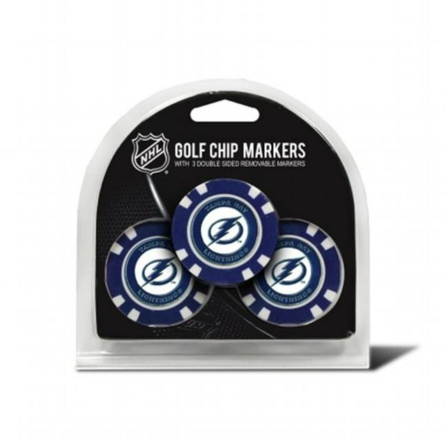 TEAM GOLF 15588 Tampa Bay Lightning Puce de GOLF - Lot de 3