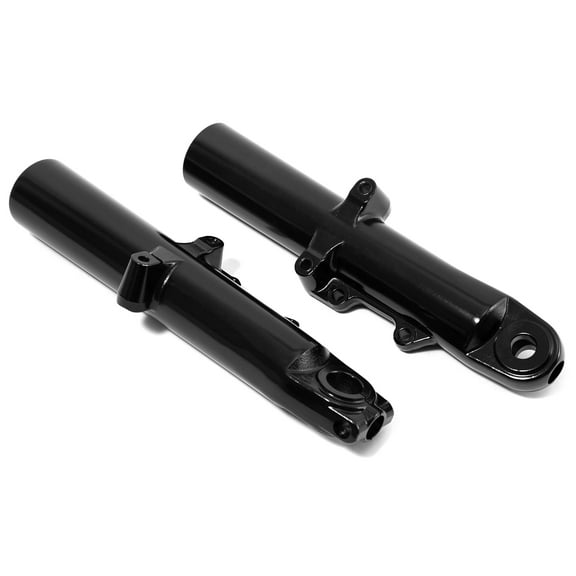 Fork Sliders Lower Legs for Harley Touring Electra Glide FLHTP 2014-2023 Road Glide FLTRX 2015-2023 Road King FLHRXS 2017-2024 FLHR 2014-2022 Street Glide FLHX 2014-2024 Ultra Limited FLHTK Black