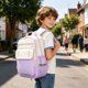 thumbnail image 5 of Mochila Ergonómica para Estudiantes: Mochila Escolar Transpirable con Soporte para Aliviar La Presión, Mochila de Gran Capacidad para Adolescentes, Universidad, Viajes y Desplazamientos Diarios., 5 of 7