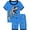 Blue dinosaur, variant on WIBACKER 3-12Y Toddler Boys Gray 2-Piece Dinosaur Pajamas 100% Cotton Sleepwear Sets