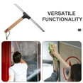 thumbnail image 2 of MRLESS 12 Inch Shower Squeegee with Wooden Handle for Bathroom Glass, Shower Doors, Mirrors - Streak-Free Cleaning Tool, 2 of 7