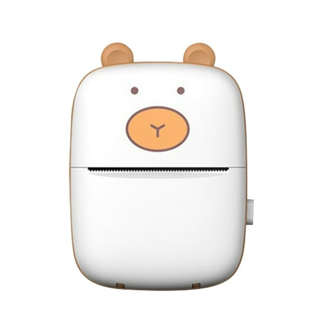 Mini Thermal Printer Bluetooth Mobile Photo Printer Pocket Student Wrong Question Printer ,Multi-Format Printing