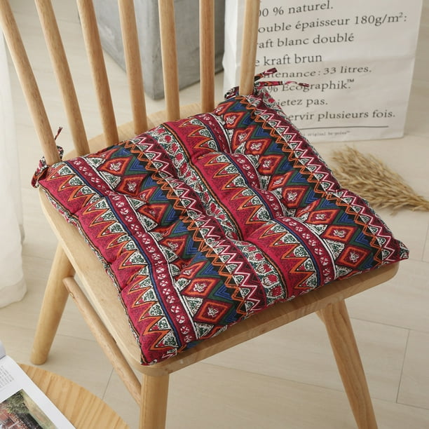 18x18inch Soft Thick Non Slip Dining Chair Seat Pad Filled Ties Handmade Cushion Decor For Lounge Saloon Sofa Couch Com - Dining Room Chair Seat Cushions With Ties 18x18inch Soft Thick Non Slip Dining Chair Seat Pad Filled Ties Handmade Cushion Decor For Lounge Saloon Sofa Couch Com - Dining Room Chair Seat Cushions With Ties