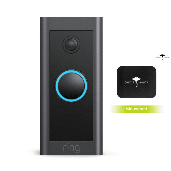 Ring_Video Doorbell Wired | Use Two-Way Talk, Advanced Motion Detection, HD Camera and Real-time Alerts to Monitor Your Front Door (Wiring Required)Free mouse pad