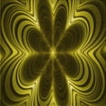 thumbnail image 1 of Ahgly Company Machine Washable Indoor Square Transitional Black Brown Area Rugs, 5' Square, 1 of 7