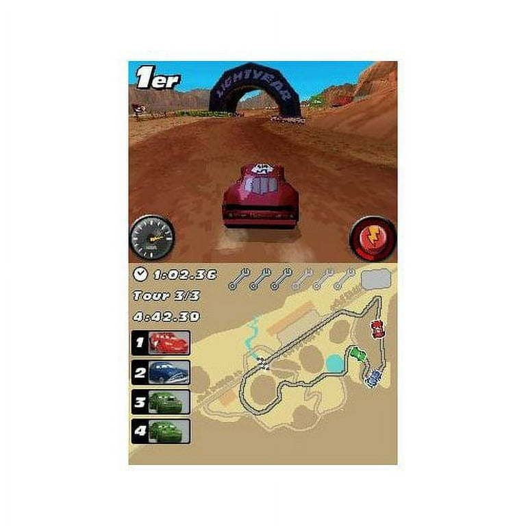 Cars Race-O-Rama DS Gameplay 
