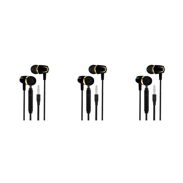 Auriculares universales con cable Inteprter para ordenador portátil y tableta 3,5 mm