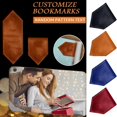 thumbnail image 6 of Fdelink Personalized Leather Bookmark,Magnetic Page Marker,Personalized Leather Bookmark Custom Bookmark Customized Initial Bookmarks Multi Functional Bookmark Meaningful Gift, 6 of 8