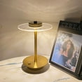 thumbnail image 3 of CNKOO Led Table Light Rechargeable Cordless Touch Sensor Portable Metal Decorative Lamp, 3 of 5