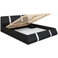 thumbnail image 3 of Rio Modern Upholstered Low Profile Platform Bed with Storage, 3 of 7