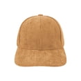 thumbnail image 2 of TOPTIE Unisex Cotton Corduroy 6 Panel Trucker Cap, 2 of 8