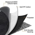thumbnail image 4 of Dog Car Seat Cover Waterproof Pet Backseat Cover Dog Seat Mat with Mesh Window, 4 of 10