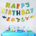 thumbnail image 4 of Banderín de feliz cumpleaños de dinosaurio, banderines para fiestas infantiles, banderines de cumpleaños con temática de dinosaurios, 4 of 5