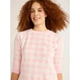 thumbnail image 3 of Joyspun Women's and Women’s Plus Plush Sleep Top with Long Sleeves, Sizes XS-3X, 3 of 6