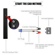 Jump Starter Battery Charger Ultra-thin Car Emergency Start Power Bank With Electric Quantity Display For 12V Cars Trucks Motorcycles Excavators