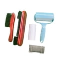 thumbnail image 4 of Lipstore Pool Table Brush Set Deeply Clean Practical Easy to Use Remove Hair and Dust Red, 4 of 8