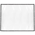 thumbnail image 1 of Bâche Transparente Imperméable avec Oeillets, Bâche Pe Robuste pour Patio, Couverture pour Plantes, 1 of 3