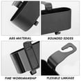 thumbnail image 4 of Organizador para reposacabezas de asiento trasero de coche con portavasos, caja de almacenamiento colgante para respaldo de asiento con ganchos, bebida multifuncional (negro), 4 of 5