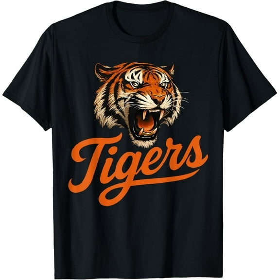 Velto Retro Tigers Throwback Style Classic Gift For Men Women T-Shirt All Size S-5XL