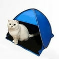 thumbnail image 4 of vyahstfk Small Pop  Beach Tent with Meshed Window  Portable Head Tent Beach Pet Shade for Small Dogs/Cats (Blue), 4 of 7