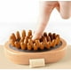 thumbnail image 3 of 3pcs Xtellar Peines Masajeador De Cabeza De Madera Color Marron, 3 of 3
