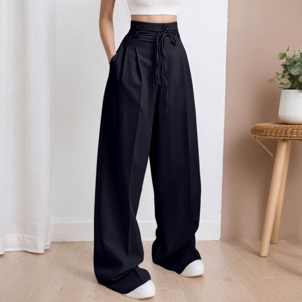 WILLBEST Pantalones Casuales para Mujer, Leggings Capri Elásticos de Color Sólido, Pantalones Deportivos con Bolsillos para Comodidad y Estilo Diario. Extra Grande