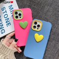 thumbnail image 4 of Compatible Para Redmi Note 12 Pro Plus Turbo Speed 12S 11 4G 5G Funda De Teléfono De Silicona Líquida Suave Sensación De La Piel Cubierta Trasera 3D Corazón De Amor Casos 3 En 1 Carcasa De Parachoques, 4 of 4