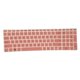 thumbnail image 4 of Funda protectora delgada para computadora portátil Rosado perfke Piel de la cubierta del teclado, 4 of 7