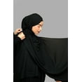 thumbnail image 6 of Rectangular Scarf: Ordinary In Black, 6 of 7