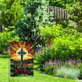 thumbnail image 5 of Cross Easter Garden Flag Double Sided Religious Burlap Banner 12x18 Inch Small Yard Lawn Porch Outdoor Decor, 5 of 6