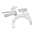 thumbnail image 2 of Alternator Bracket Kit CNC Aluminum Silver Replacement for Chevy Small Block Long Water Pump, 2 of 5