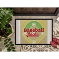 thumbnail image 3 of Baseball Rules Doormat 18x27, 3 of 4