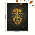 thumbnail image 3 of Gold Mask Canvas Art Print， Suitable for Living Room， Bedroom， Office， Hallway， and Dining Room Decoration., 3 of 8