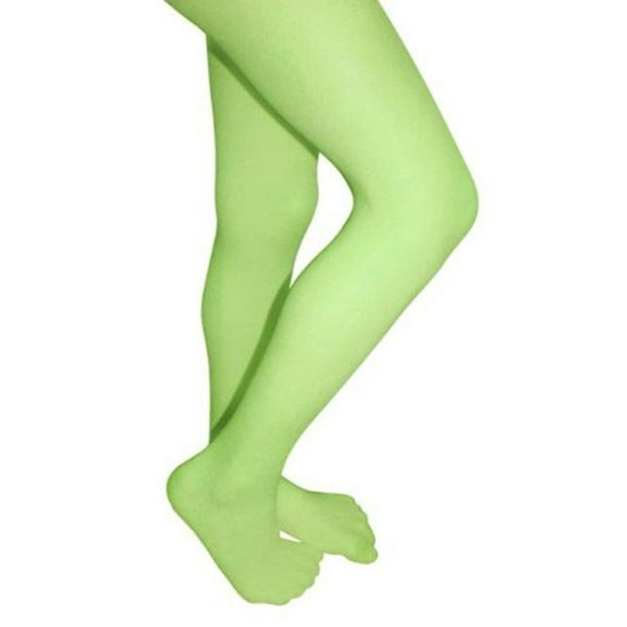 Green Child Seamless Tights Elf Robin Hood Pantyhose Accessory Size 3-6 Small