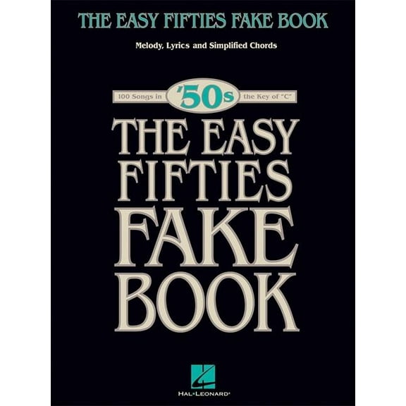Fake Books The Easy Fifties Fake Book, (Paperback)