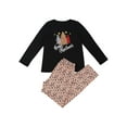 thumbnail image 3 of Fanvereka Family Matching Pajamas Christmas Trees Printed Leopard Sleepwear Homewear, 3 of 6